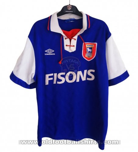 Ipswich Town Home football shirt 1992 - 1994