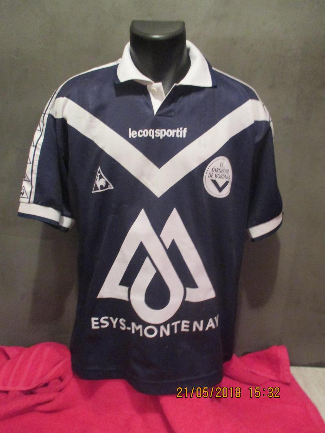 Maillots Puma del Girondins de Bordeaux 11/12 (Domicile, Extérieur e