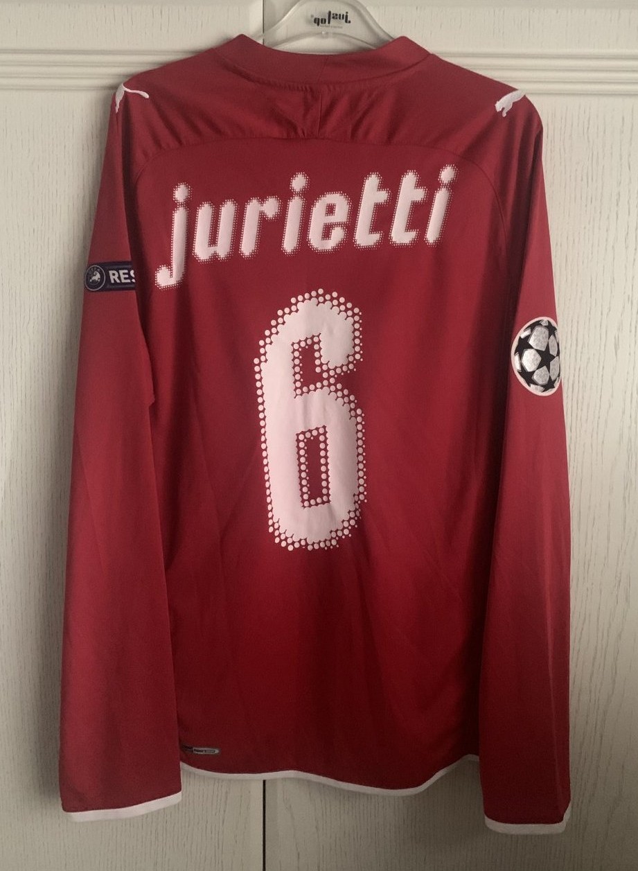 Maillot Girondins De Bordeaux Third 2010/11, Puma, Taille M, Violet, Occasion