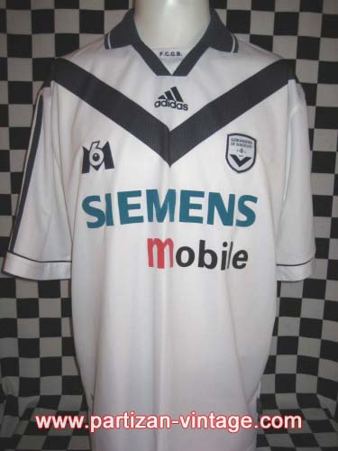 Maillot Extérieur Girondins De Bordeaux 1999-2000 - Adidas - État Parfait