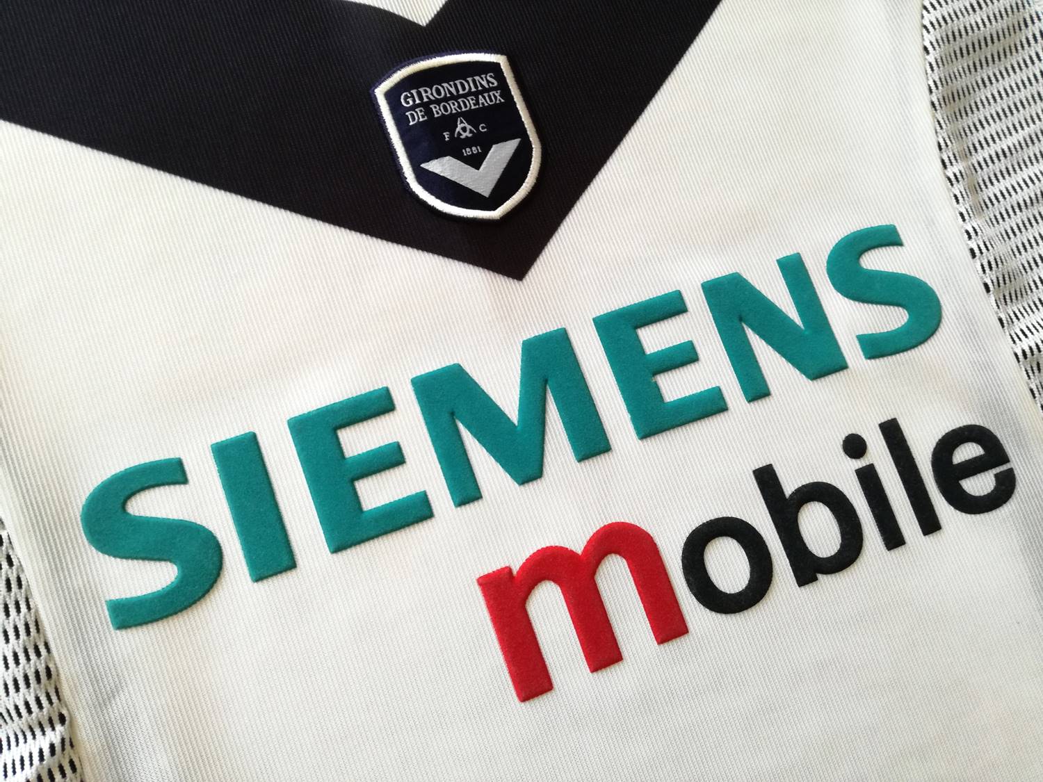 Maillot Girondins De Bordeaux 2002-2003 - Nicolas Shanoun - Domicile - Taille XL - Adidas