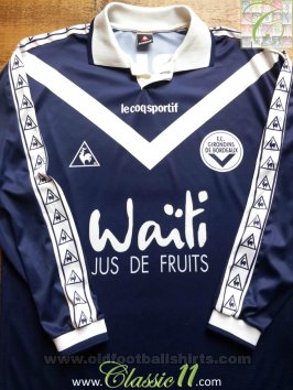 Bordeaux Home football shirt 1996 - 1997