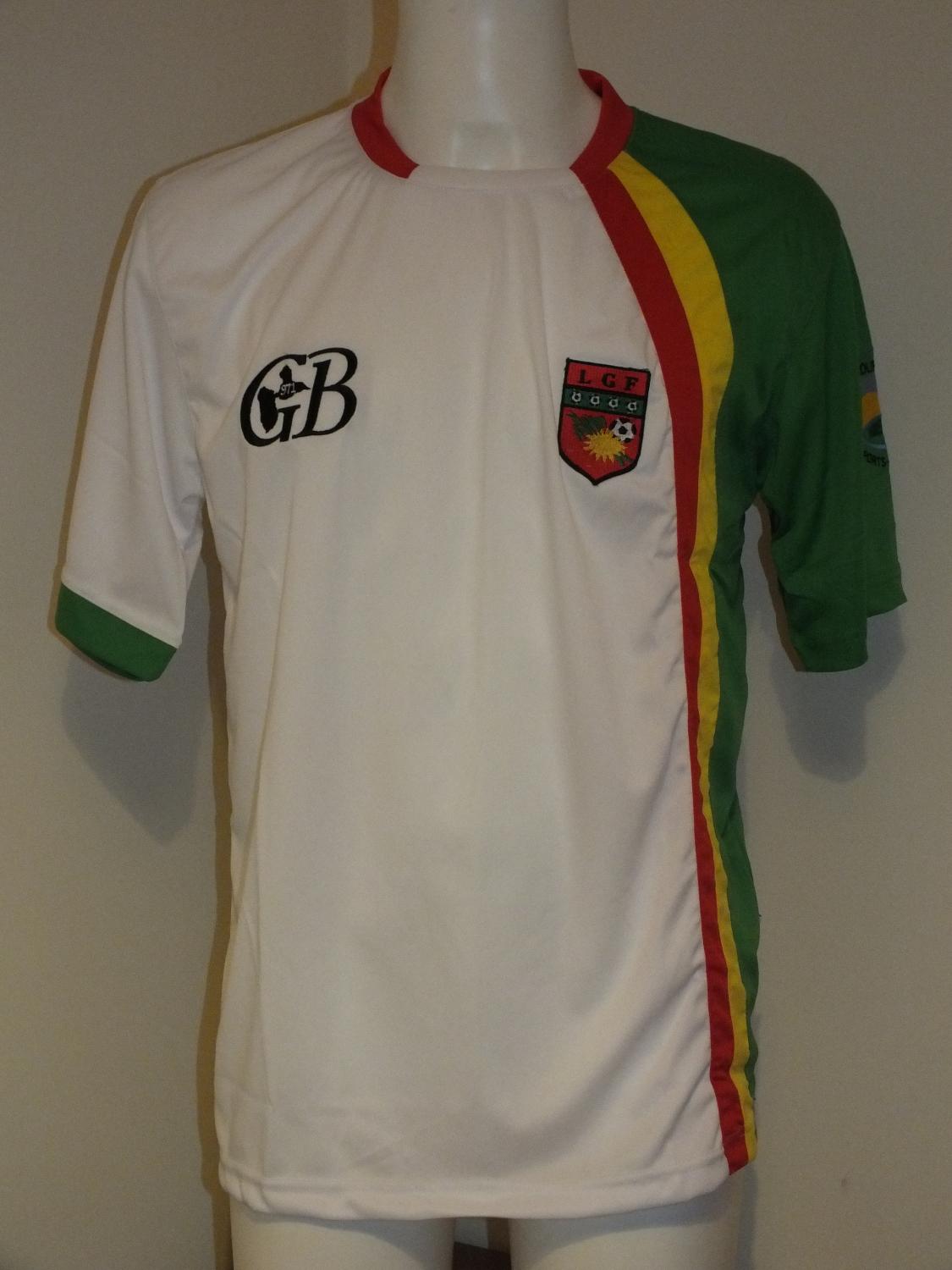 Maillot De Football Guadeloupe GD-971-BIS – Homme, Manches Courtes, Neuf Avec étiquettes