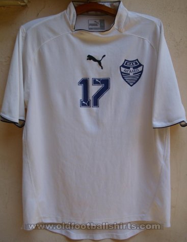 Egaleo F.C. Home football shirt 2002 - 2003