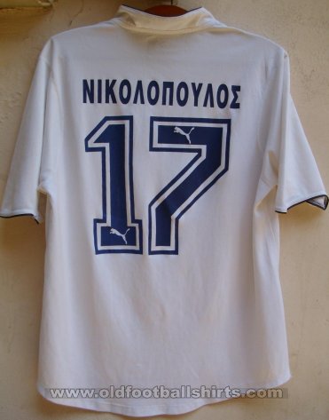 Egaleo F.C. Home football shirt 2002 - 2003