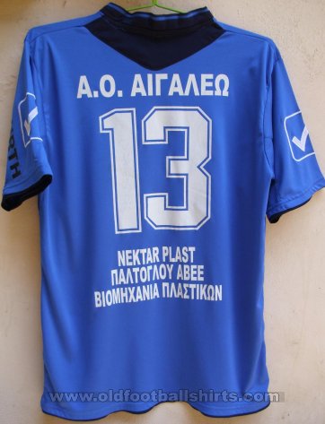 Egaleo F.C. Home football shirt 2014 - 2015