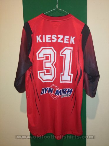 Egaleo F.C. Goalkeeper football shirt 2006 - 2007