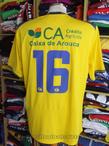 FC Arouca Home Fußball-Trikots 2011 - 2012