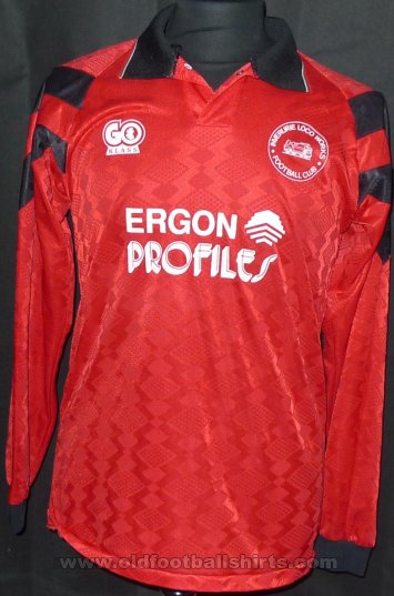 Inverurie Loco Works Home football shirt 1995 - 2000
