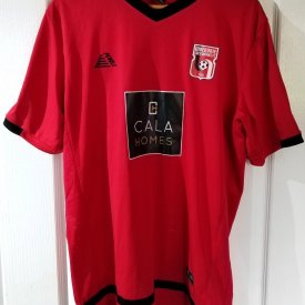 Inverurie Loco Works Home football shirt 2019 - 2020 sponsored by Cala Homes