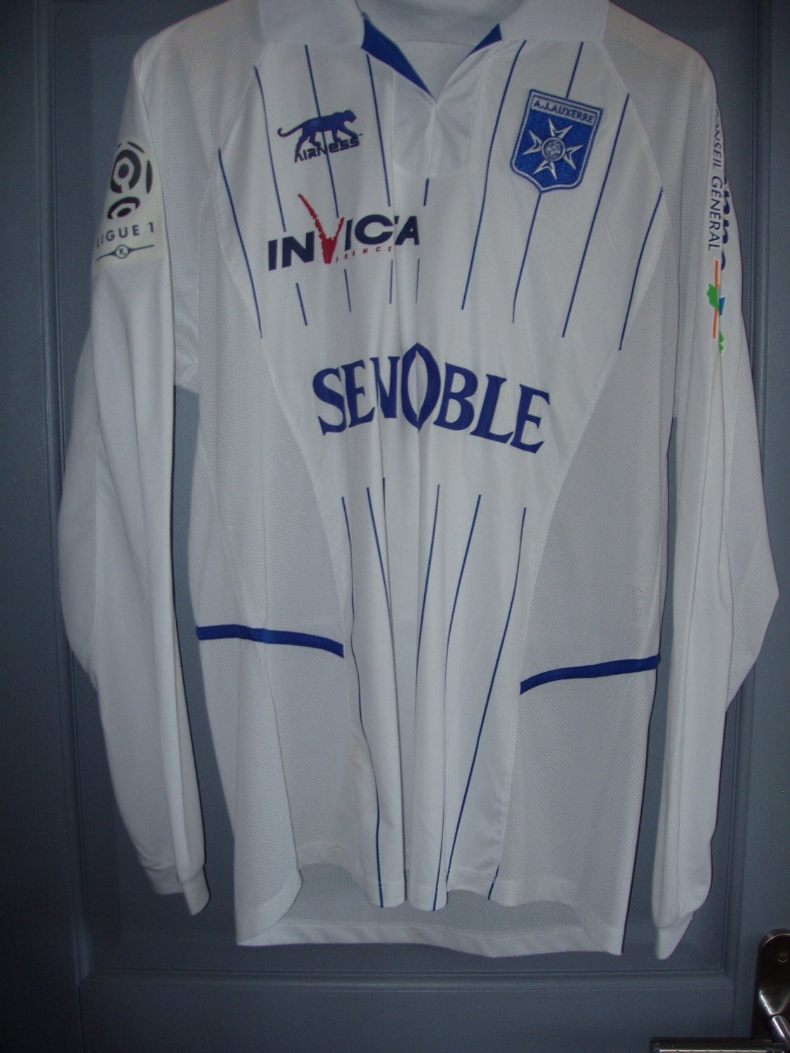 Sweat à Capuche Humoristique Supporter D'Auxerre - "Je Ne Suis Pas Parfait Mais Je Suis Supporter D'Auxerre", Cadeau Foot