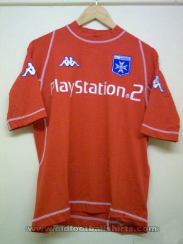 Auxerre Away football shirt 2001 - 2002