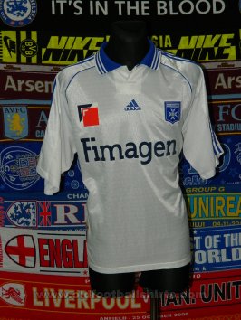 Auxerre Home football shirt 1998 - 1999