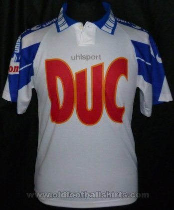 Auxerre Home football shirt 1995 - 1996