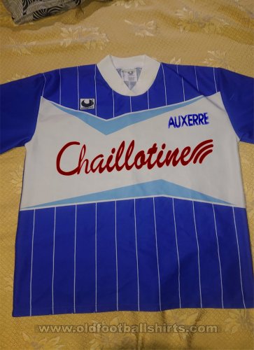 Maillot Auxerre Vintage Uhlsport 1987/1988 - Taille M - Blanc