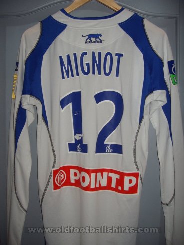 Auxerre Cup Shirt football shirt 2007 - 2008