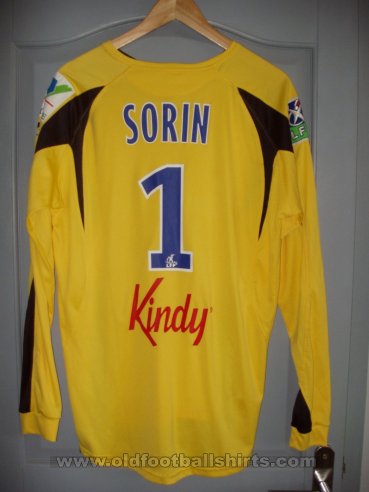Auxerre Goalkeeper football shirt 2007 - 2008