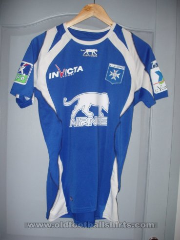 Auxerre Away football shirt 2007 - 2008