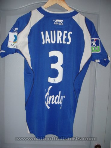 Auxerre Away football shirt 2007 - 2008