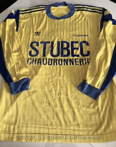FC Gueugnon Home football shirt 1990 - 1991