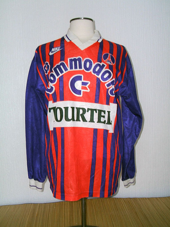 Paris Saint-Germain Home football shirt 1992 - 1993.