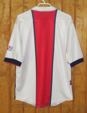 Paris Saint-Germain Away baju bolasepak 1998 - 1999