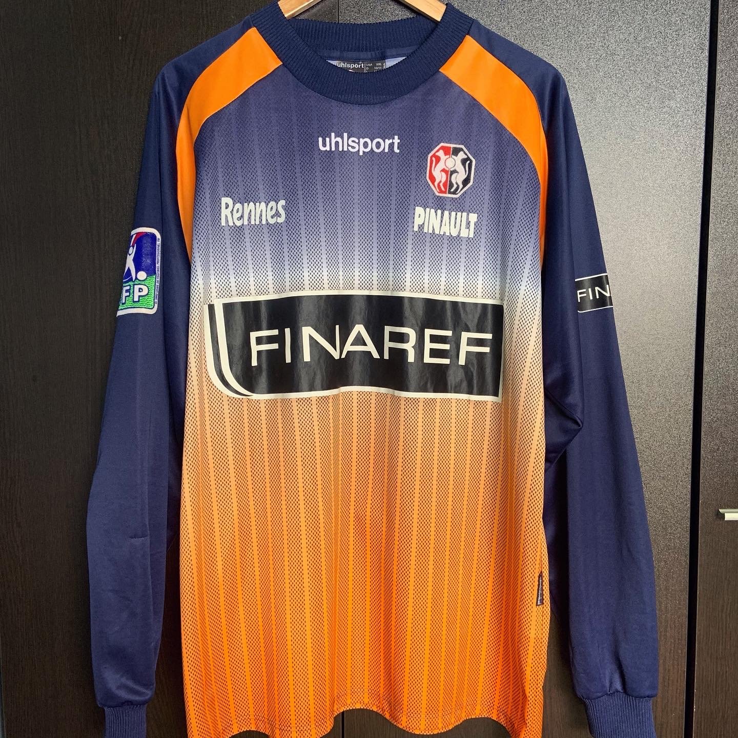 Maillot Rennes 2002-2003 Adidas - Longue, CECH #16 - Non Porté (matchworn ?) - Taille XL