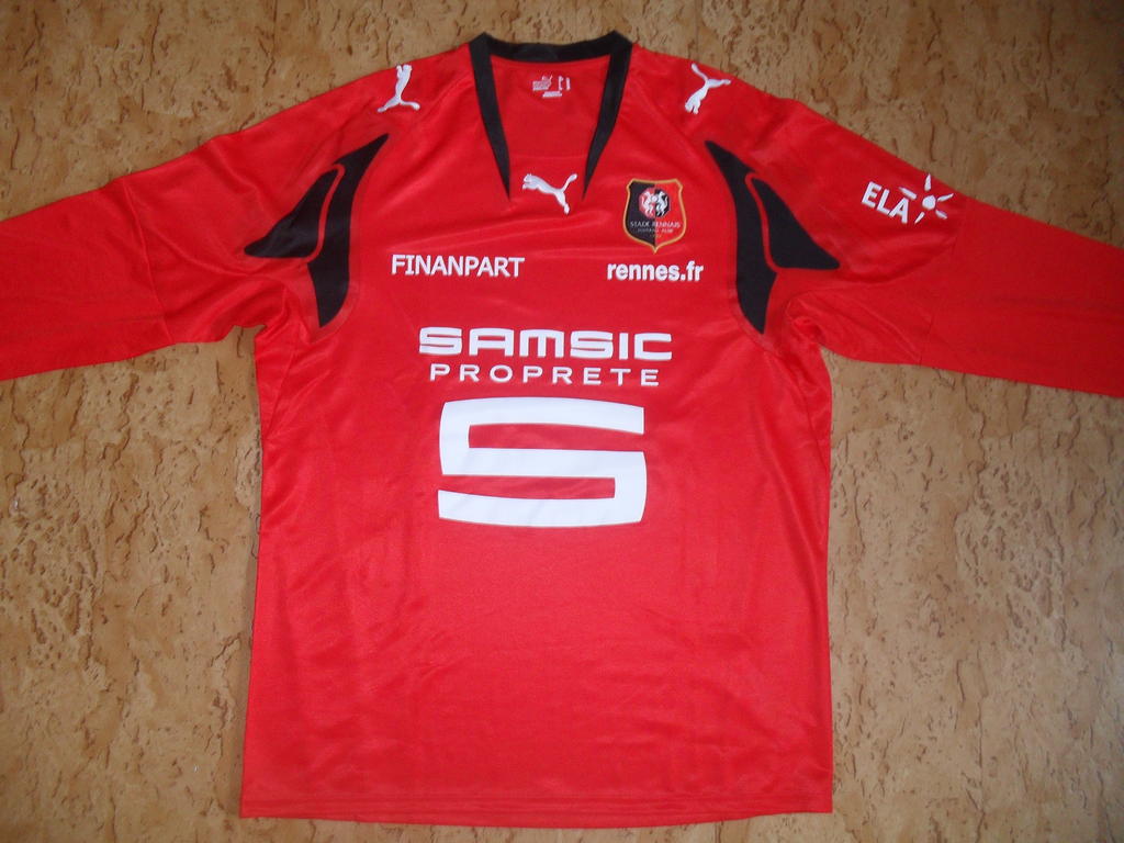 Le nuove maglie del Rennes 2010-2011 realizzate da Puma