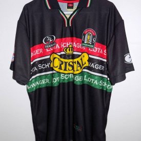 Lota Schwager Home football shirt 2003 - 2004 sponsored by Cristal