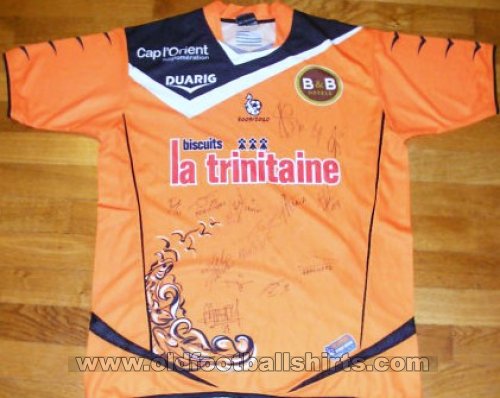 Lorient Home football shirt 2009 - 2010