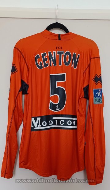 Lorient Home football shirt 2006 - 2007