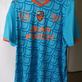 Lorient Home football shirt 2018 - 2019 sponsored by Jean Floc'h