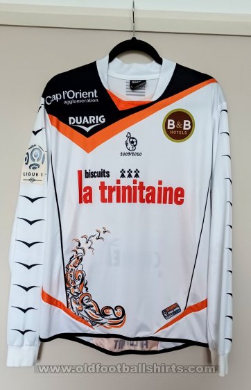 Lorient Away football shirt 2009 - 2010