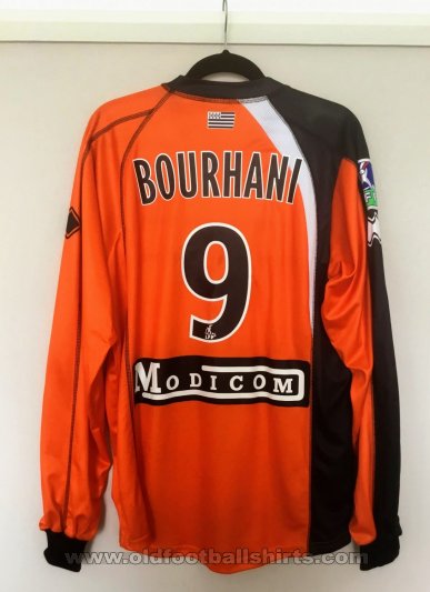 Lorient Home football shirt 2007 - 2008