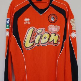 Lorient Home football shirt 2004 - 2005 sponsored by Nestlé