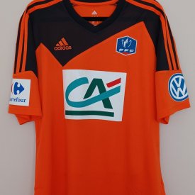 Lorient Home football shirt 2014 - 2015 sponsored by Crédit Agricole