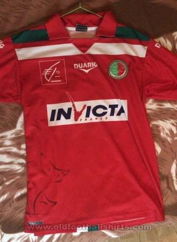 Sedan Ardennes Home Maillot de foot 2008 - 2009