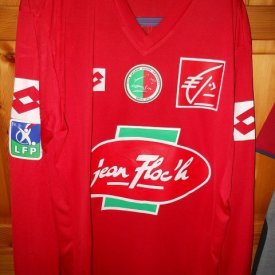 Sedan Ardennes Home Maillot de foot 2003 - 2004 sponsored by Jean Floc'h