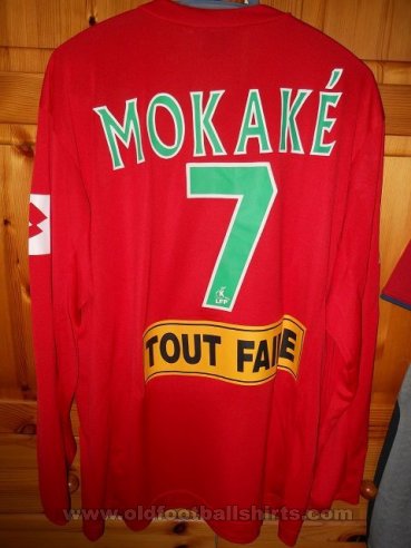 Sedan Ardennes Home Maillot de foot 2003 - 2004