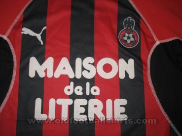 OGC Nice Home football shirt 2002 - 2003