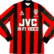OGC Nice Home football shirt 1981 - 1982 sponsored by JVC