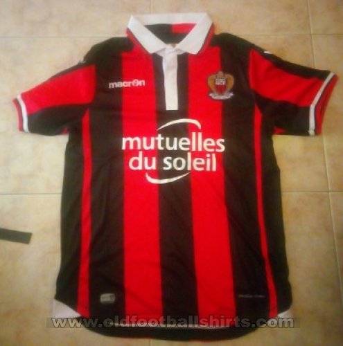 Maillot Vintage OGC Nice - Années 80 - Manches Longues - Taille L - Original