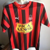 OGC Nice Home football shirt 2006 - 2007 sponsored by Rica Lewis Jeans