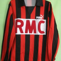 OGC Nice Home football shirt 1985 - ? sponsored by RMC