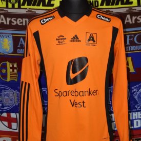 Asane Fotball Home football shirt 2012 - 2013 sponsored by SpareBank