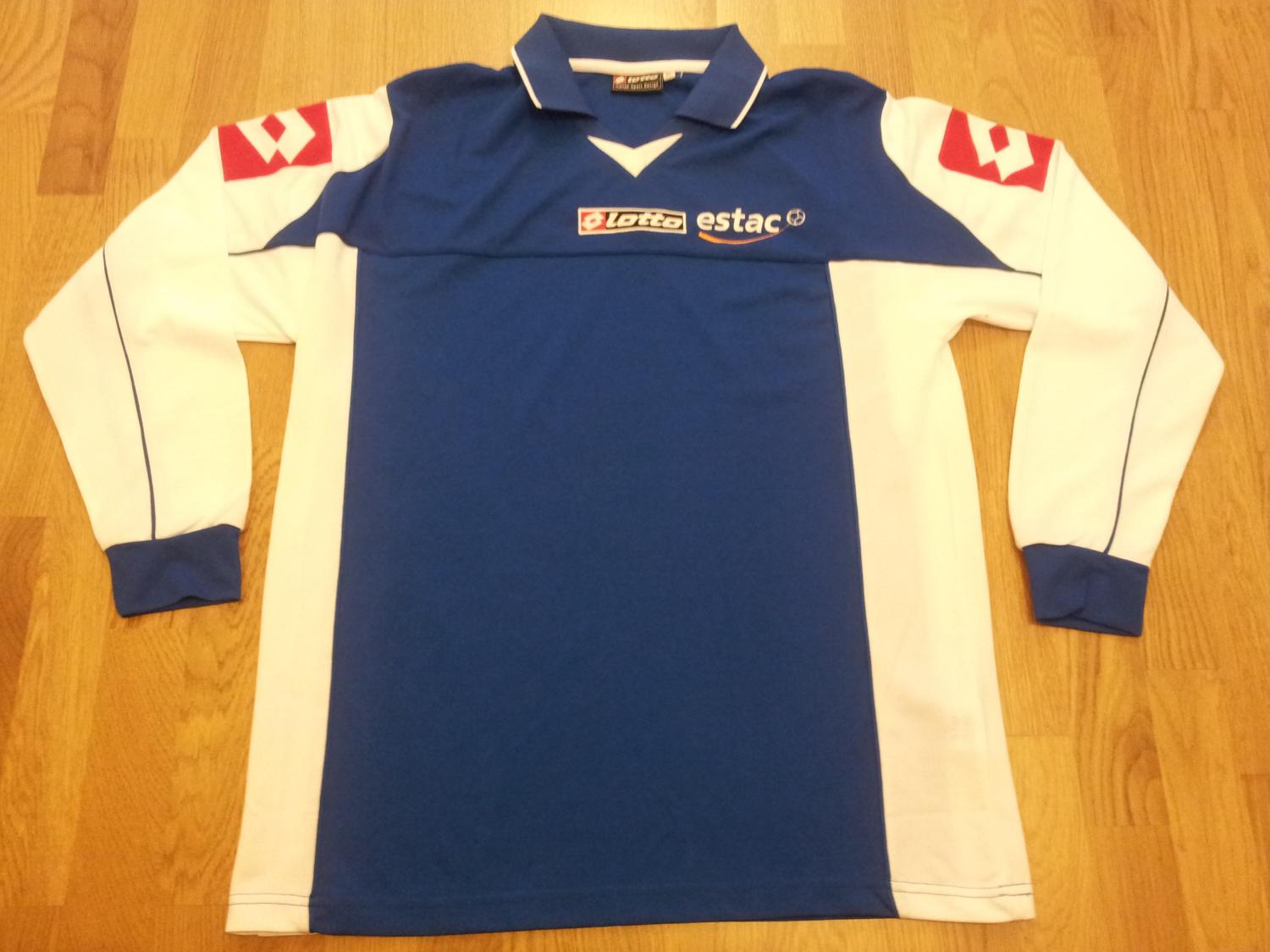 Maillot Football Vintage ESTAC Troyes Goal 2005-2006 - Matchworn - Le Crom