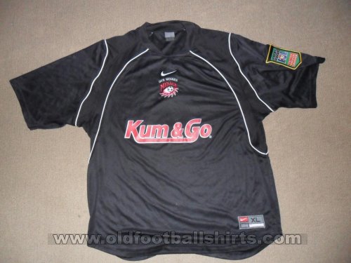 Des Moines Menace Home football shirt (unknown year)