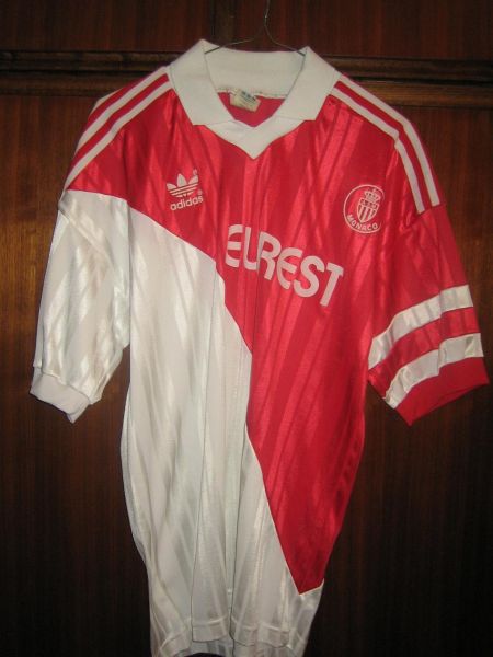 Monaco Home football shirt 1992 - 1993