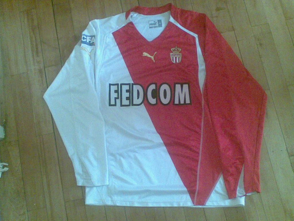 Monaco Home football shirt 2004 - 2005.