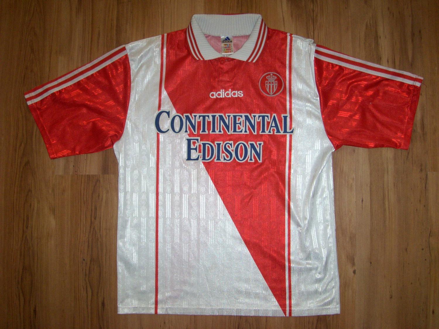 Maillot Domicile AS Monaco 1998-1999 Kappa - Taille S Homme - Vintage